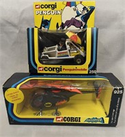 Boxed Corgi 259 & 925 Batman Vehicles