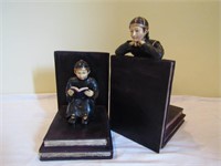 Resin Book Ends 9" T