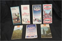 Vintage Gas Station Road Maps #1