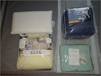 Essentials Queen Bed Set, Foam Pillow, King