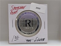 1oz .999 Silv Scottsdale Mint Round