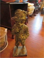 Resin statue