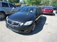 07 Lexus GS350  4DSD BK 6 cyl  AWD; Did not Start