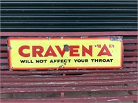 Craven "A" Enamel Sign