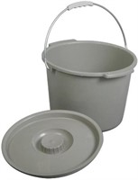 Pack of 5 Commode Buckets with Handle