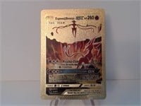 Pokemon Card Rare Gold Espeon & Deoxys GX