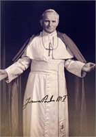 Autograph COA Pope John Paul II Photo