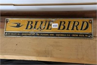 BLUE BIRD BUS BADGE