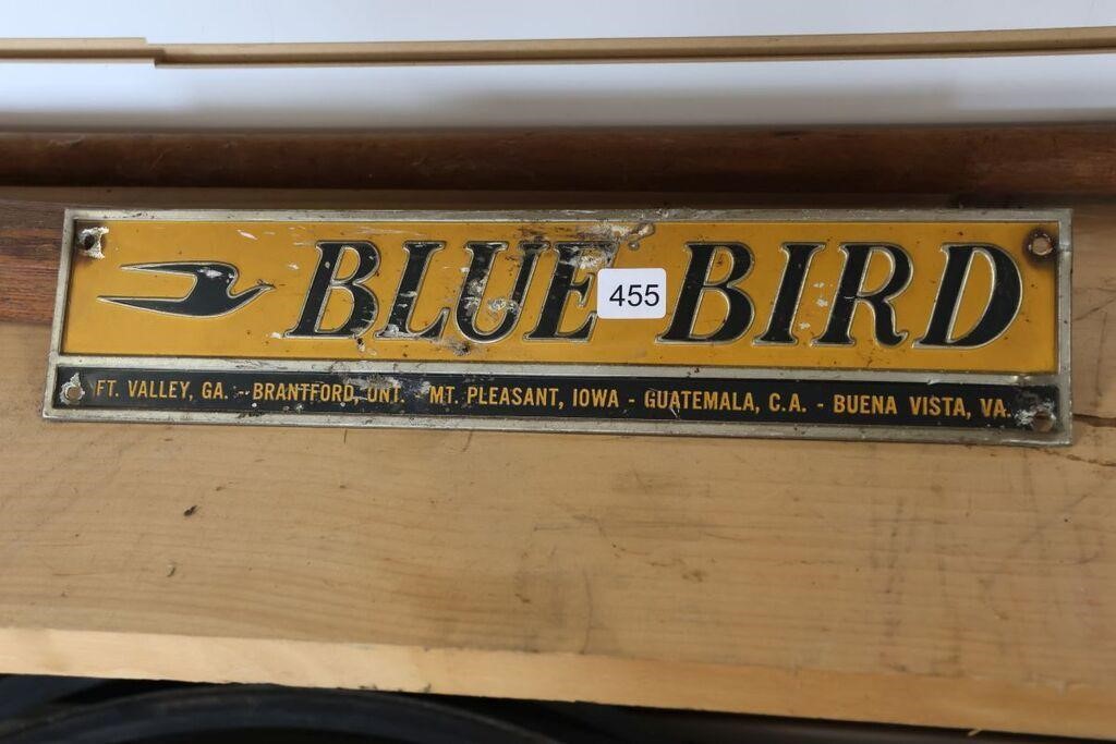 BLUE BIRD BUS BADGE