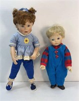 (2) COLLECTOR DOLLS