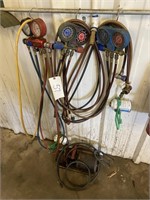 Freon Gauges & Recovery Unit