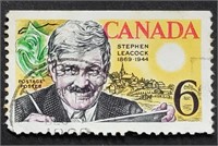 Canada 1969 Stephen Leacock Stamp 6c