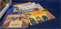 (6) Assorted Vintage Lionel Catalogs