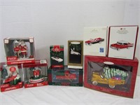 Coca Cola & Hallmark Christmas Ornaments-NIB