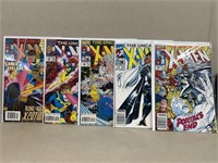 The uncanny X-Men comic book lot
