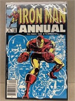 1983 Iron Man annual comic book issue six