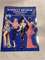Vintage Marilyn Monroe Paper Dolls Book