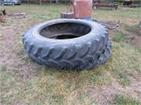Pair of 480 R 46 Goodyear Tractor Tires