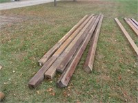 (6) 6 x 6 x 19-22' Barn Posts / Timbers