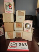 Campbell Ball Ornaments 1980-1989 (Missing 1984,