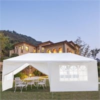 N2259  Ktaxon 10x20 Gazebo Canopy Tent White