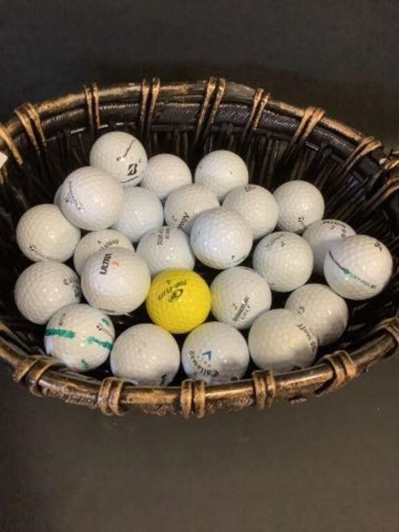 25 golf balls