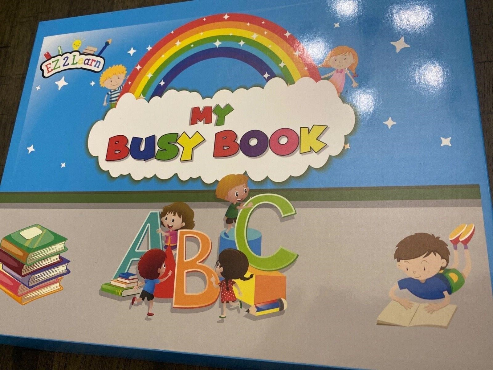 Montessori Busy Book for Toddlers