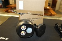 2- night hawk wireless motion LED spotlights