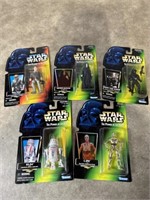 Star Wars Power of the Force action figures, new