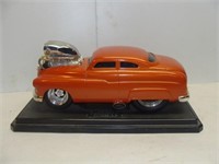 Orange Boss Sedan Model Car