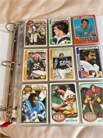 70's Football card binder