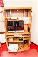 Computer Cabinet (NOT Including Contents), 68"T x
