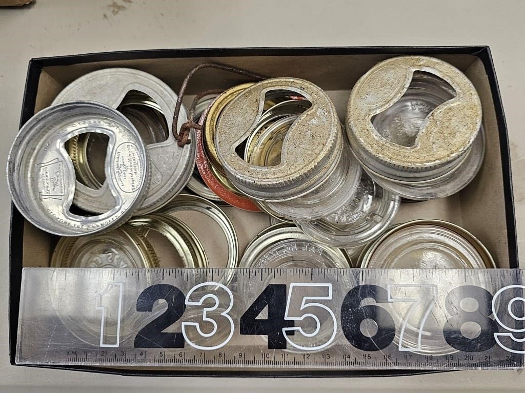 Box of Assorted Canning Jar Lids