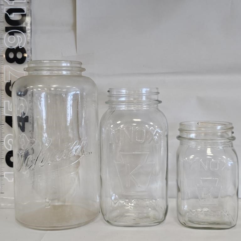 Assorted Canning Jars