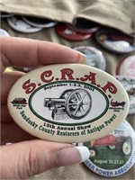 2001 scrap oval button Gibsonburg Ohio 13th