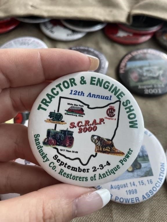 2000 scrap tractor and engine show Gibsonburg