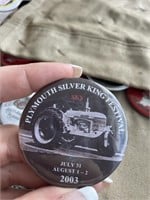 Plymouth Silver King festival Ohio 2003 button
