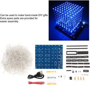 NEW $30 DIY 3D LED Light Cube