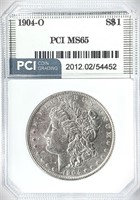 1904-O Morgan Silver Dollar MS-65