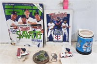 Flat of MN Twins Memorabilia