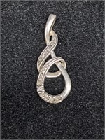Sterling Silver & Gemstone Pendant