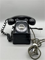Vintage Back Desktop Telephone w/ Insulated Wire