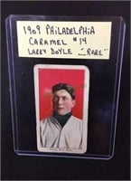Sports card, 1909 Philadelphia Carmel, Larry