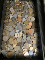 Estate Lot of Foreign Coins, Many Countries