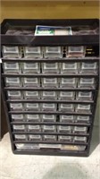 40 drawer nut and bolt bin organizer, does have