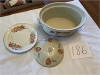 Hall’s Kitchenware Orange Poppy Misc Pieces