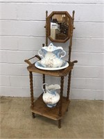 Modern Oak Wash Stand