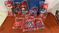 1-8 NIP McDonalds happy meal toys. My scene