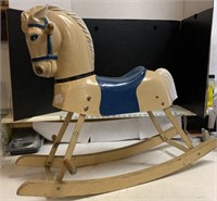 Train -Rite moulded   rocking  horse