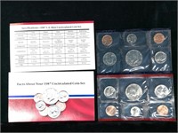 1987 US Mint Uncirculated Coin Set D & P